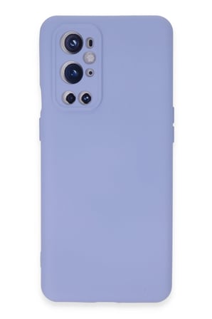 One Plus 9 Pro Kılıf Nano Içi Kadife Silikon - Lila