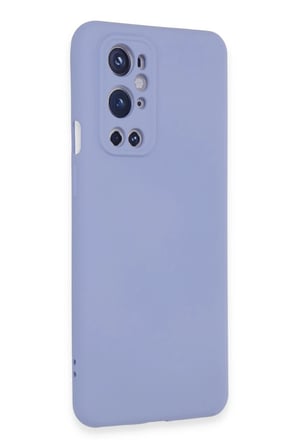 One Plus 9 Pro Kılıf Nano Içi Kadife Silikon - Lila