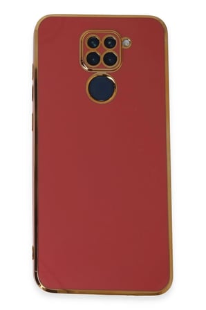 Redmi Note 9 Kılıf Volet Silikon - Kırmızı