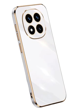 Redmi Note 14 Pro Plus Kılıf Volet Silikon - Beyaz