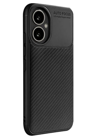 Honor 400 Kılıf Auto Focus Karbon Kapak - Siyah