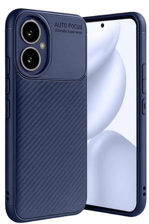 Honor 400 Kılıf Auto Focus Karbon Kapak - Lacivert