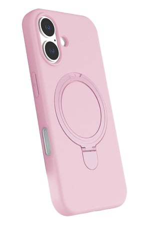 Iphone 16 Regal Magsafe Standlı Kapak - Açık Pembe