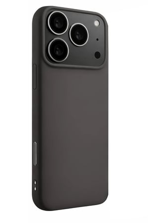 Iphone 17 Pro Max Nano Içi Kadife Silikon - Gri