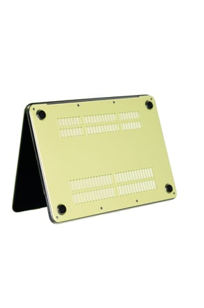Macbook Neo Şeffaf Macbook Kapak - Yeşil