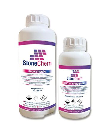 StoneChem Ultra Şefaf Epoksi Reçine 6 KG.