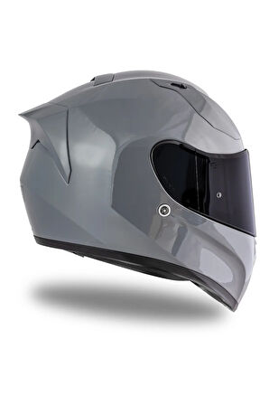 Strada Nardo Gri Kask ( Güneş Vizörlü )
