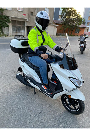 Suzuki Burgman Street Ex 125 Siperlik Ön Cam 2023 2024 Model 62cm Şeffaf Renkli 4mm