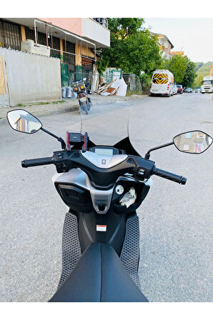 Suzuki Burgman Street Ex 125 Siperlik Ön Cam 2023 2024 Model 62cm Şeffaf Renkli 4mm