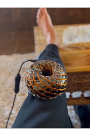 Z-Torus Energy Bobini Sarı Kuars Rodin Coil Pemf 15CM