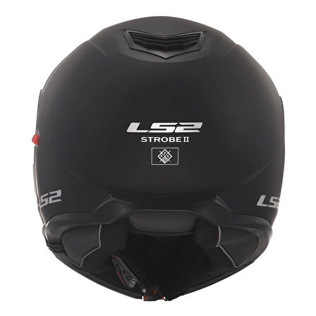 LS2 STROBE 2 MAT SİYAH ÇENE AÇILIR KASK