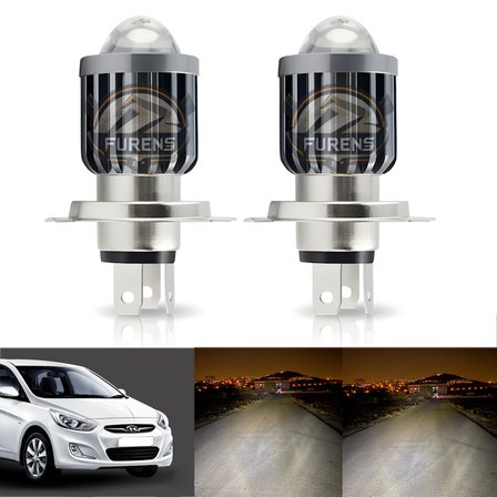 Hyundai Accent Blue Mercek Led Xenon Uzun - Kısa Tek Renk Beyaz