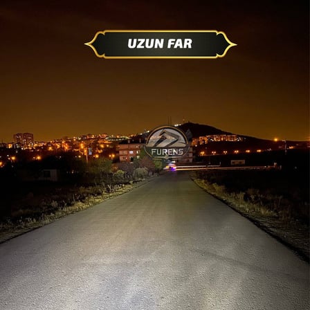 Honda Civic V-Tec 2 Mercek Led Xenon Uzun - Kısa Tek Renk Beyaz