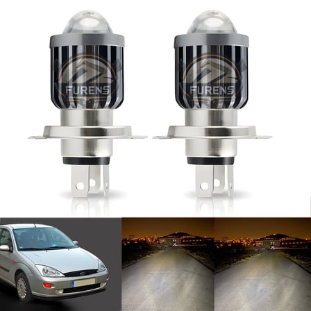 Ford Focus 1999-2001 Mercek Led Xenon Uzun - Kısa Tek Renk Beyaz