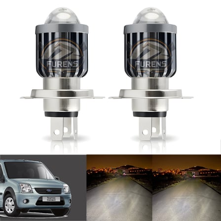 Ford Connect Için Uyumlu Şimşek Etkili Mercek Led Xenon Tek Renk Beyaz