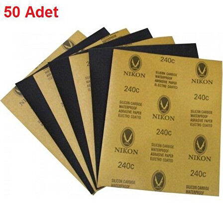 Nikon Su Zımparası 230x280mm 50 li Paket 2000 KUM