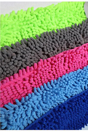 Suff1 Adet Nemli Ve Kuru Makarna Mop Ucu Mikrofiber Paspas Yedeği 40 Cm
