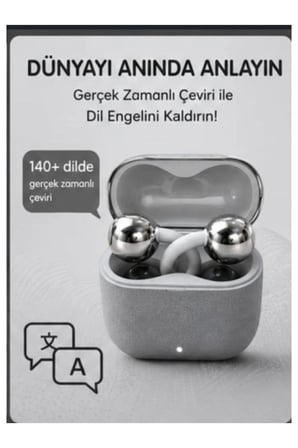 P-A1 – Yapay Zekâ Destekli Çeviri Özellikli Açık Kulak Bluetooth Kulaklık