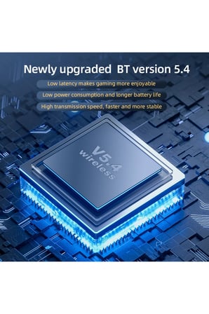 P-M6 2.4G ANC + ENC Gaming Bluetooth Kulaklık 4 mikrofonlu