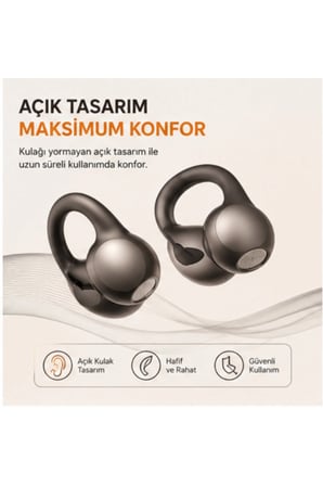 P-Q15 OWS Open Buds Bluetooth 5.4 Kablosuz Kulaklık AI Çeviri Destekli