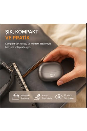 P-Q15 OWS Open Buds Bluetooth 5.4 Kablosuz Kulaklık AI Çeviri Destekli