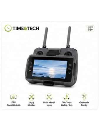 W11 GPS Drone HD Kameralı Katlanabilir FPV Drone Ekranlı Kumanda ve Taşıma Çantalı kulaklık hediyeli