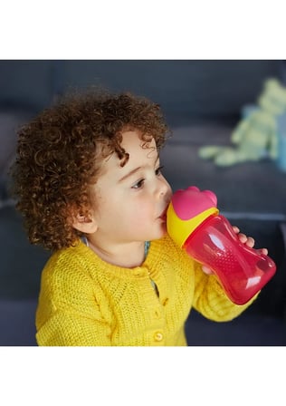 Philips Avent Pipetli Bardak 12 Ay+ 300 ml Pembe-Sarı, SCF798/02