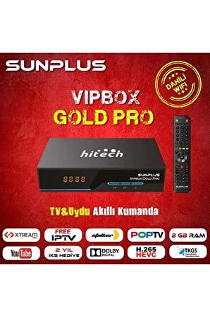 Hitec Vipbox Gold Pro Uydu Alıcısı