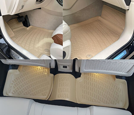 Kaiser Skoda Superb 3D BEJ Havuzlu Paspas, 2008-2015