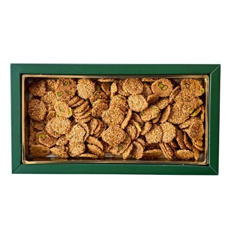 Susamlı Antep Fıstıklı Barazek Çıtır Kurabiye 1 Kg