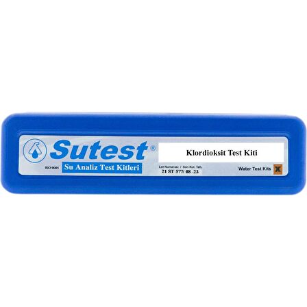 SUTEST KLORDİOKSİT TEST KİTİ