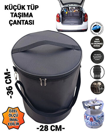 küçük tüp taşıma çantası