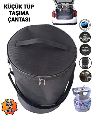 küçük tüp taşıma çantası