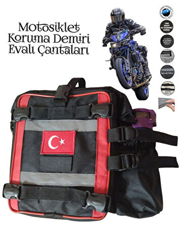 sevbags motosiklet ön koruma demiri çantaları dikdörtgen evalı