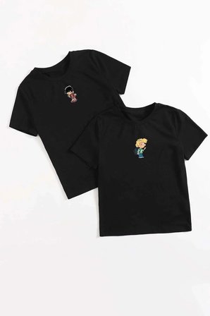 Sevgili Tshirt Çift Kombini Üzümlü Kekim
