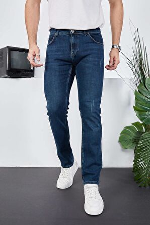 Erkek Likralı Denim Regular Fit Jeans