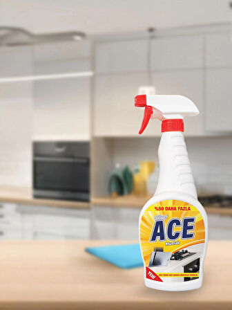Ultra Güçlü Mutfak Yüzey Temizleyici ve Yağ Sökücü Sprey 750 ml