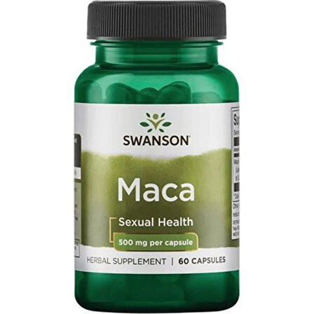 Swanson Maca 500 mg 60 Capsul