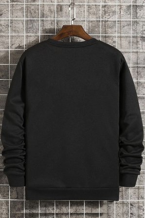 Unisex Ken Kaneki Baskılı Bisiklet Yaka Sweatshirt