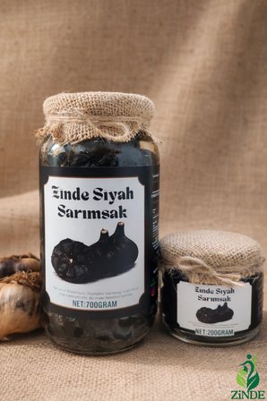 Si̇Yah Sarimsak(Black Garlic) 900 Gram İ̇̇Ki̇Li̇ Paket(Soyulmuş Di̇Ş)