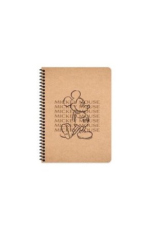 Keskin Color 20x28 Cm Çizgisiz Telli 80 Yaprak Defter Kraft Kapak Beyaz Kağıt
