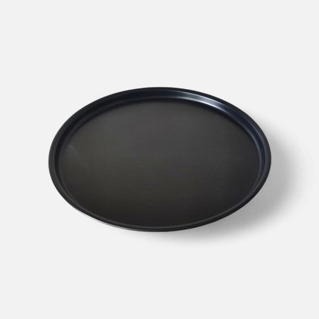  Metal Tepsi 24 cm Metal Tabak 4 Adet Yuvarlak Çay Kahve Sunum Tepsisi Sunumluk Tabak