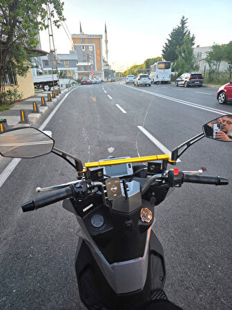 MOTOCAM Sym JET 14 EVO 200 PLUS Siperlik Ön Cam 2023-2025 Model 58cm Şeffaf Renkli 4mm