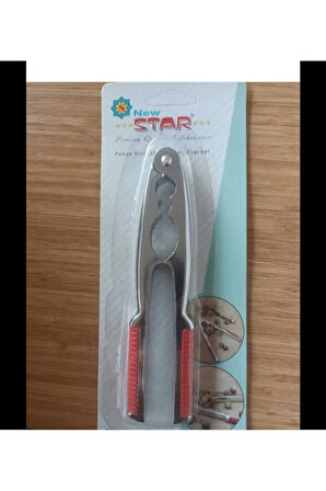 Gümüş Ceviz Fındık Badem Kıracağı Pensesi Gümüş