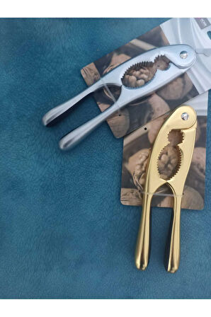 Metalik Ceviz Fındık Badem Kıracağı Pensesi Lüx
