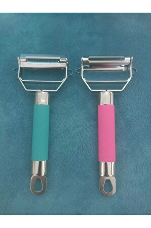 Pembe Soyacak Doğrayıcı Jülyen Bıçağı
