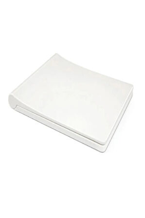 Beyaz Klozet Kapağı Slim Kare