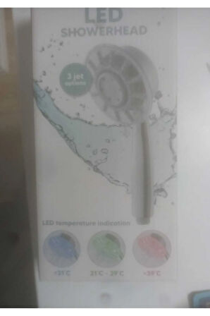 Ledli Duş Başlığı