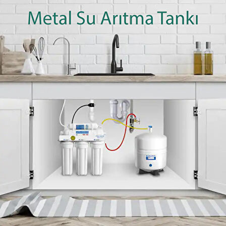 12 Lt. Tank 3.2 Galon Su Arıtma Tankı