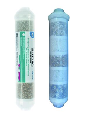 Tüm Su arıtma Cihazları İçin 5 Aşamalı Detoks Mineral Filtre